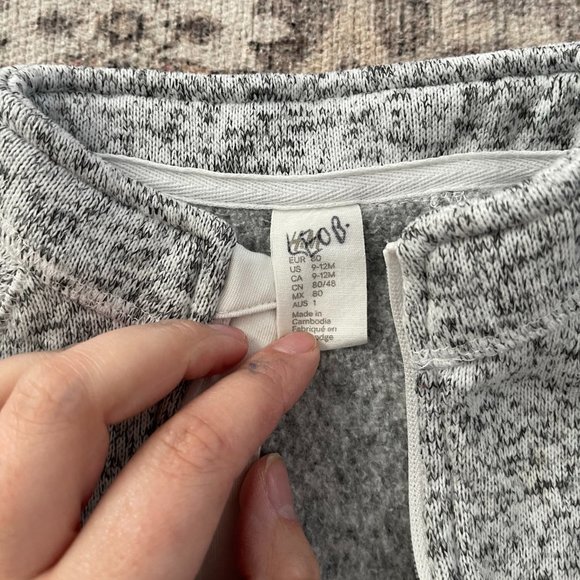 H&M Mock Neck Zip-Up Sweater - Picture 5 of 5